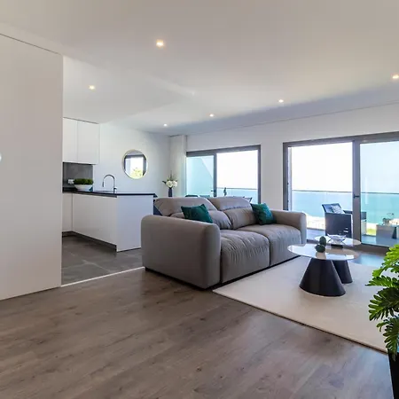 Apartment Infinity View - Luxury Big Pool And Jacuzzi Nazare
